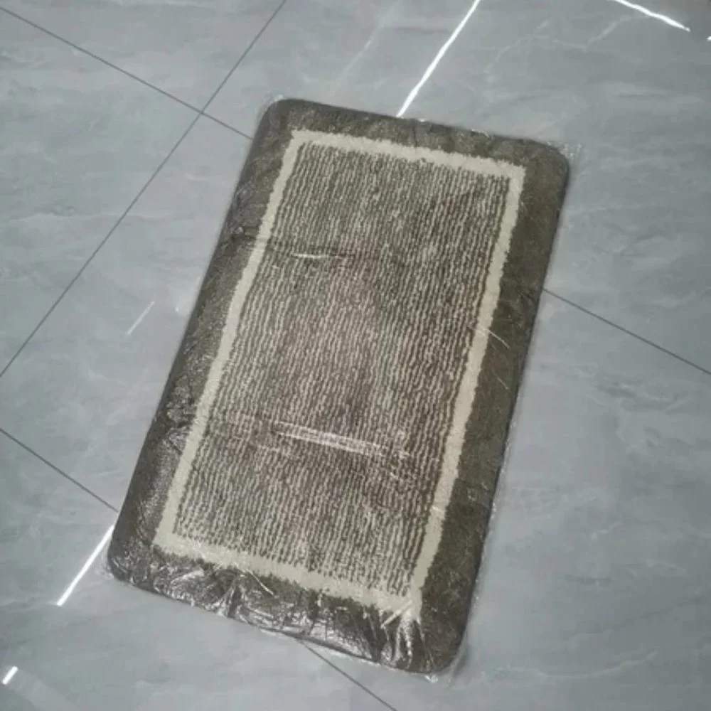Bathroom door rug